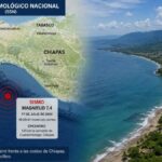 SISMO DE 7.4 SACUDE CHIAPAS Y SE SIENTE EN VARIOS ESTADOS